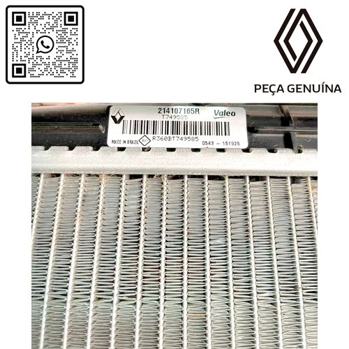 RN 07165R 214107165R RADIADOR DUSTER CAPTUR 21-1...